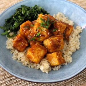 Teriyaki tofu